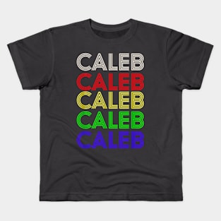 Caleb retro Kids T-Shirt